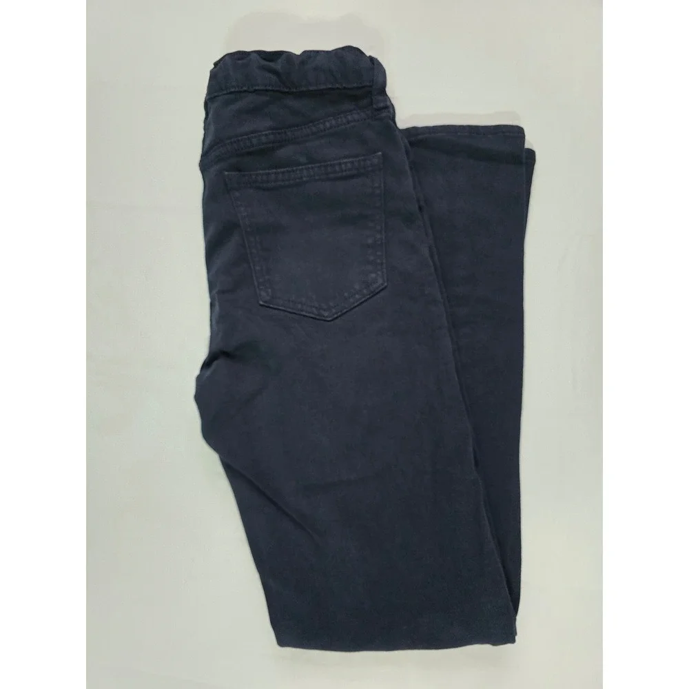 Old Navy Boys Slim Jeans Size 14 Dark Navy Blue 360 Stretch Built-In Flex Pants